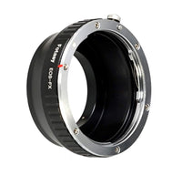 Fotasy Canon EF EF-S Lens to Fuji X Adapter, EOS EF Mount to X Mount Adapter, Compatible with Fujifilm X-Pro1 X-Pro2 X-Pro3 X-E2 X-E3 X-A10 X-T1 X-T2 X-T3 X-T4 X-T10 X-T20 X-T30 X-T30II X-T100 X-H1