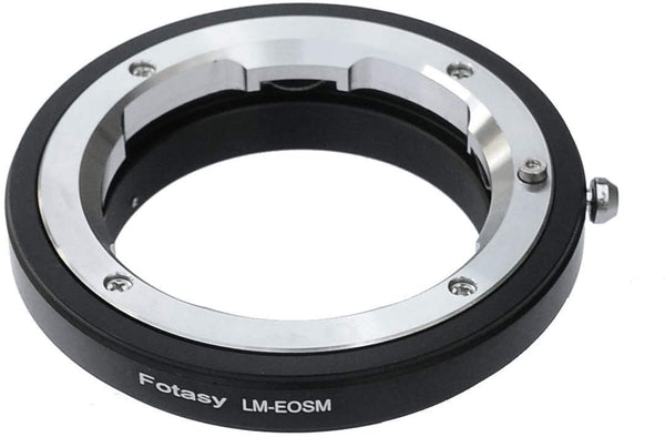 Fotasy Leica M to Canon EF-M Mount Adapter, Compatible with Leica M LM Lens and Canon EOS M Mount Mirrorless Camera M1 M2 M3 M5 M6 M6II M10 M50 M50 II M100 M200