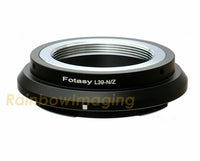 Fotasy Adjustable Leica M39 39mm Lens to Nikon Z Mount Z6 Z7 Z5 Z50 Z7II Z6II Z9 fc Adapter