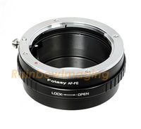 Fotasy Sony AF MA Alpha lens to Sony E-Mount Mirrorless Camera Adapter, Compatible with a7 a7R a7S II III IV a9 a9II a7c Alpha 1 ZV-E10 a6600 a6500 a6400 a6300 a6000 a5100 a5000 a3500 a3000