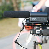 (5 Pcs) Takstar SGC-598 Cardiod Shotgun Interview Photography Microphone, Electret Condenser Vdeomicro MIC, Shock Mount, Windscreen, for Mirrorless DSLR Camera DV Camcorder, Smartphone 3.5mm Jack