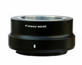 Fotasy Adjustable M42 42mm Screw Mount Lens to Nikon Z Mount Mirrorless Camera Adapter, Compatible with M42 Lens & Nikon Mirrorless Z5 Z50 Z6 Z7 Z6II Z7II Z fc Z9