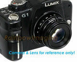 Fotasy 16mm C Mount Movie 16mm Lens to Micro 4/3 Adapter, fits Olympus E-PL6 E-PL7 E-PL8 OM-D E-M1 I II E-M1X E-M5 I II III E-PM2 E-PM1 PEN-F/ Panasonic G7 G9 GF6 GF7 GF8 GH4 GH5 GM5 GX7 GX8 GX9 GX80 GX85 GX850 G90 G91 G95 G100