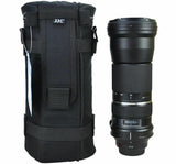 JJC DLP-7 Water Resistant Deluxe Lens Pouch Bag Case for Nikon AF-S NIKKOR 200-500mm F5.6E ED VR /Sigma 150-500mm F5-6.3/ Sigma 150-600mm F5-6.3 DG OS HSM/ Tamron SP 150-600mm F5-6.3 Di VC USD G2