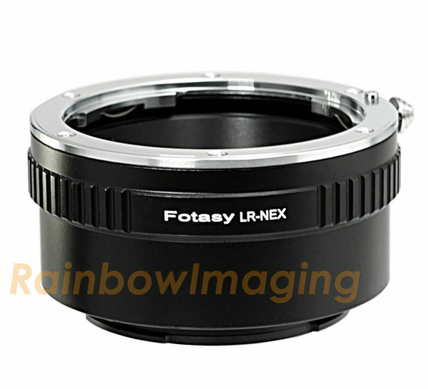 Fotasy LR Leica R Lens to Sony E-Mount Mirrorless Camera Adapter, Compatible with a7 a7 II a7 III a7 IV a7R a7R II a7R III a7R IV a7S a7S II a7S III a9 a9II a7c Alpha 1 ZV-E10 a6600 a6500 a6400 a6300 a6000 a5100 a5000 a3500 a3000