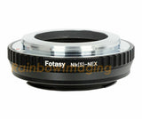 Fotasy Contax Kiev Rangefinder OUTER Bayonet RF lens to Sony E-Mount Mirrorless Camera Adapter, for a7 a7R a7S II III IV a9 a7c Alpha 1 ZV-E10 a6600 a6500 a6400 a6300 a6000 a5100 a5000 a3500 a3000