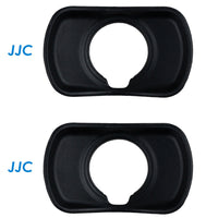 (2 Pcs) JJC Soft Durable Silicone Eyecup Viewfinder For Fuji Fujifilm GFX100 GFX100S GFX50S II GFX-50S  X-T1 X-T2 X-T3 X-T4 X-H1, Replaces Fujifilm EC-XT L Eyecup