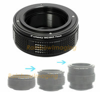 Fotast M42 Lens to MFT M43 Mount  Adapter/ Macro Focusing Helicoid, Compatible with Olympus E-PL6 E-PL7 E-PL8 OM-D E-M1 I II E-M1X E-M5 I II III E-PM2 E-PM1 PEN-F/ Panasonic G7 G9 GF6 GF7 GF8 GH4 GH5 GM5 GX7 GX8 GX9 GX85 GX80 GX850