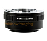 Fotasy Exakta/ Auto Topcon Lens to Sony E-Mount Mirrorless Camera Adapter, Compatible with a7 a7 II a7 III a7 IV a7R a7R II a7R III a7R IV a7S a7S II a7S III a9 a9II a7c Alpha 1 ZV-E10 a6600 a6500 a6400 a6300 a6000 a5100 a5000 a3500 a3000