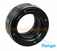 Fotasy M42 42mm Thread lens to M42 Focusing Helicoid Adapter 25mm - 59mm