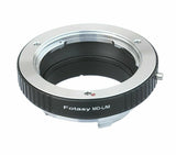 Fotasy Minolta MD Lens to Leica M Mount Camera Adapter, Comaptible with Leica M9 M8 M7 M6 M5 M4 M3 M2 Ricoh GXR Mount A12