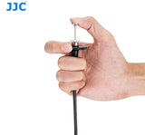 JJC TCR-70BK Black 70cm Premier Threaded Mechanical Cable Release