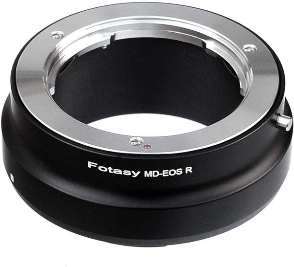 Fotasy Minolta MD Lens to Canon EOS RF Mount Mirrorless Camera Adapter, Compatible with Minolta MD MC Rokkor Lens Lense & Canon Mirrorless Camera EOS R RP R3 R5 R6 Ra