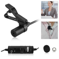 Boya BY-M1 Lavalier Lapel Clip-on Omnidirectional Condenser Microphone-20ft Audio Cable- for DSLRs Camcorders Video Cameras and iPhone Smart Phone, iPhone 6