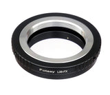 Fotasy Adjustable Leica M39 39mm LTM Lens to Fuji X Adapter, M39 Lens to X Mount, Compatible with Fujifilm X-Pro1 X-Pro2 X-Pro3 X-E2 X-E3 X-T1 X-T2 X-T3 X-T4 X-T10 X-T20 X-T30 X-T30II X-T100 X-H1