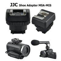 JJC MSA-MIS Sony Multi-Interface Shoe MIS to Universal Cold Shoe Adapter, MIS Shoe Adapter, fits Sony HDR-PJ350BDL HDR-CX900/B PJ810E HDR-PJ810/B PJ790VE HDR-PJ790E HDR-PJ780VE