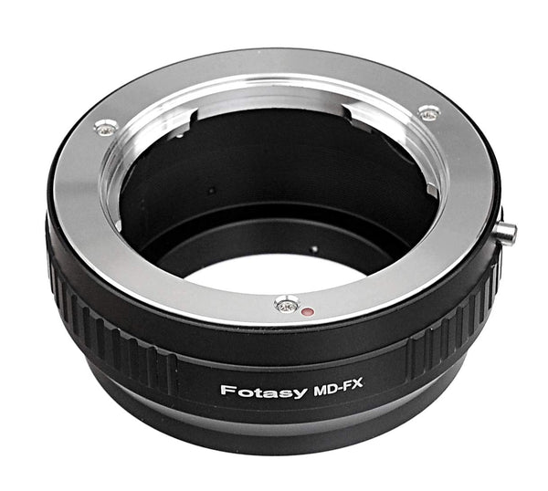 Fotasy Minolta MD MC Rokkor Lens to Fuji X Adapter, MD Lens to X Mount, Compatible with Fujifilm X-Pro1 X-Pro2 X-Pro3 X-E2 X-E3 X-A10 X-M1 X-T1 X-T2 X-T3 X-T4 X-T10 X-T20 X-T30 X-T30II X-T100 X-H1