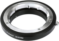Fotasy Leica M to Canon EF-M Mount Adapter, Compatible with Leica M LM Lens and Canon EOS M Mount Mirrorless Camera M1 M2 M3 M5 M6 M6II M10 M50 M50 II M100 M200