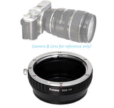 Fotasy Canon EF EF-S Lens to Fuji X Adapter, EOS EF Mount to X Mount Adapter, Compatible with Fujifilm X-Pro1 X-Pro2 X-Pro3 X-E2 X-E3 X-A10 X-T1 X-T2 X-T3 X-T4 X-T10 X-T20 X-T30 X-T30II X-T100 X-H1