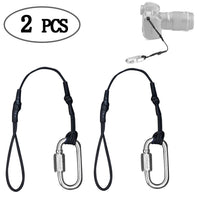 Camera Safety Tether Strap for DSLR and Mirrorless Professional Cameras Sling Camera Straps,2 Pack