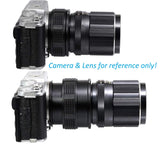 Fotasy M42 Lens to Fuji X Macro Focusing Helicoid, 42mm Focusing Helicoid, Compatible with M42 Lens and X-Pro2 X-Pro3 X-E1 X-E2 X-E3 X-A5 X-M1 X-T1 X-T2 X-T3 X-T4 X-T10 X-T20 X-T30 X-T30II X-T100 X-H1