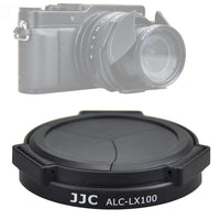 LX100 Lens Cap, LX100II Auto Lens Cap, DLUX Auto Cap, JJC ALC-LX100 Self-Retaining Auto Open Close Lens Cap for Panasonic LUMIX DMC-LX100 LX100II and Leica D-LUX(Typ 109) D-LUX7 Camera, as DMW-LFAC1