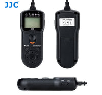JJC TM-F2 Intervalometer LCD Timer Remote for Sony A7 II III A7R II III IV A7S II III A7M2K A9 A9II RX1R II RX10 RX10 II III RX100II RX100III RX100M4 RX100M5 RX100M5A RX100M6 RX100M7 A3000 A3500 A5000 A5100 A6000 A6100 A6300 A6400 A6500 A6600 ZV-1