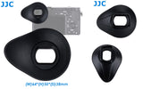 JJC ES-A6300 Oval Shape Soft Silicone 360º Rotatable Ergonomic Camera Viewfinder Eyecup Eyepiece for Sony Alpha a6300 a6000 NEX-6 NEX-7