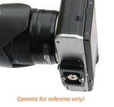 (2 Pcs) Fotasy 25mm Arca Swiss Plate, 25 mm QR Quick Release Plate.  for Mirrorless Compact Camera, fits Arca-Swiss Standard Clamp for Camera Tripod Ballhead