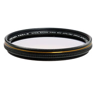 Fotasy 49mm Ultra Slim Circular PL Lens Filter, Nano Coatings MRC Multi Resistant Coating Oil Water Scratch, 18 Layers Multi-coated 49mm CPL Filter, SCHOTT B270 Glass
