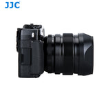 JJC LH-JXF23 Bayonet Metal Square Lens Hood for FUJINON XF 23mm F1.4 R XF 56mm F1.2 R XF 56mm F1.2 R APD, Fuji 23mm F1.4 XF 56mm F1.2 Lens Hood, Replaces Fujifilm LH-XF23