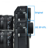 JJC EF-XTL Soft Durable Silicone Eyecup Viewfinder For Fuji Fujifilm GFX100 X-T1 X-T2 X-T3 GFX-50S X-H1, Replaces Fujifilm EC-XT L Eyecup