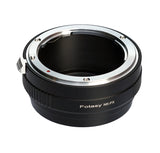Fotasy Copper Nikkor Lens to Fuji X Adapter, NK F Mount to X Adapter, Compatible with Fujifilm X-Pro1 X-Pro2 X-Pro3 X-E2 X-E3 X-A10 X-T1 X-T2 X-T3 X-T4 X-T10 X-T20 X-T30 X-T30II X-T100 X-H1