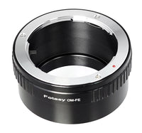 Fotasy Olympus OM lens to Sony E-Mount Mirrorless Camera Adapter, Compatible with a7 a7R a7S II III IV a9 a9II a7c Alpha 1 ZV-E10 a6600 a6500 a6400 a6300 a6000 a5100 a5000 a3500 a3000
