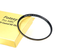 Fotasy 82mm Ultra Slim UV Protection Lens Filter, Nano Coatings MRC Multi Resistant Coating Oil Water Scratch, 18 Layers Multi-coated 82 mm MCUV Filter, Transmission Rate ≥ 99.7%, Schott B270 Glass