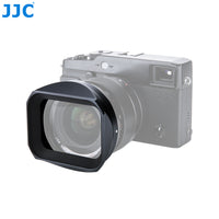 Fuji 16mm 1.4 Hood, Fuji 16mm Lens, JJC LH-XF16 Black Metal Lens Hood with Cap for Fujifilm Fujinon XF 16mm F1.4 R WR Lens Replaces Fujifilm LH-XF16