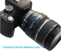 Fotasy Canon EF EF-S Mount lens to Micro 4/3 Adapter, fits Olympus E-PL6 E-PL7 E-PL8 OM-D E-M1 I II E-M1X E-M5 I II III E-PM2 E-PM1 PEN-F/ Panasonic G7 G9 GF6 GF7 GF8 GH4 GH5 GM5 GX7 GX8 GX9 GX80 GX85 GX850 G90 G91 G95 G100