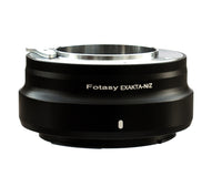 Fotasy Exakta / Auto Topcon Lens to Nikon Z Mount Mirrorless Camera Adapter, Compatible with Canon FD Lense & Nikon Mirrorless Z5 Z50 Z6 Z7 Z6II Z7II Z fc Z9